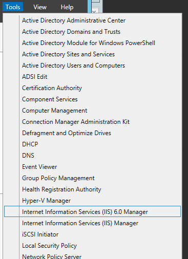 Server-Tool-Panel