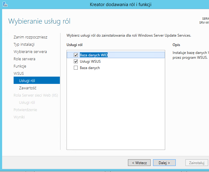 Implementierung mithilfe der internen Windows-Datenbank