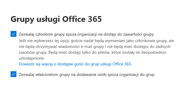 Office365-Gruppenebene