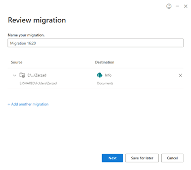 SharePoint-Migrationstool SharePoint